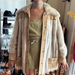 vintage fur coat